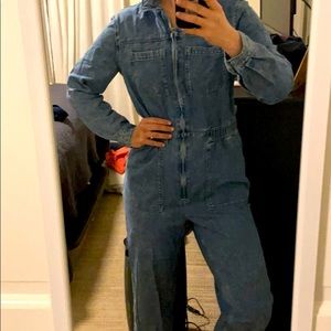 NWT DENIM JUMPSUIT